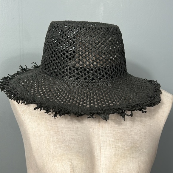 Target Black Summer Hat 3” brim - Picture 2 of 10